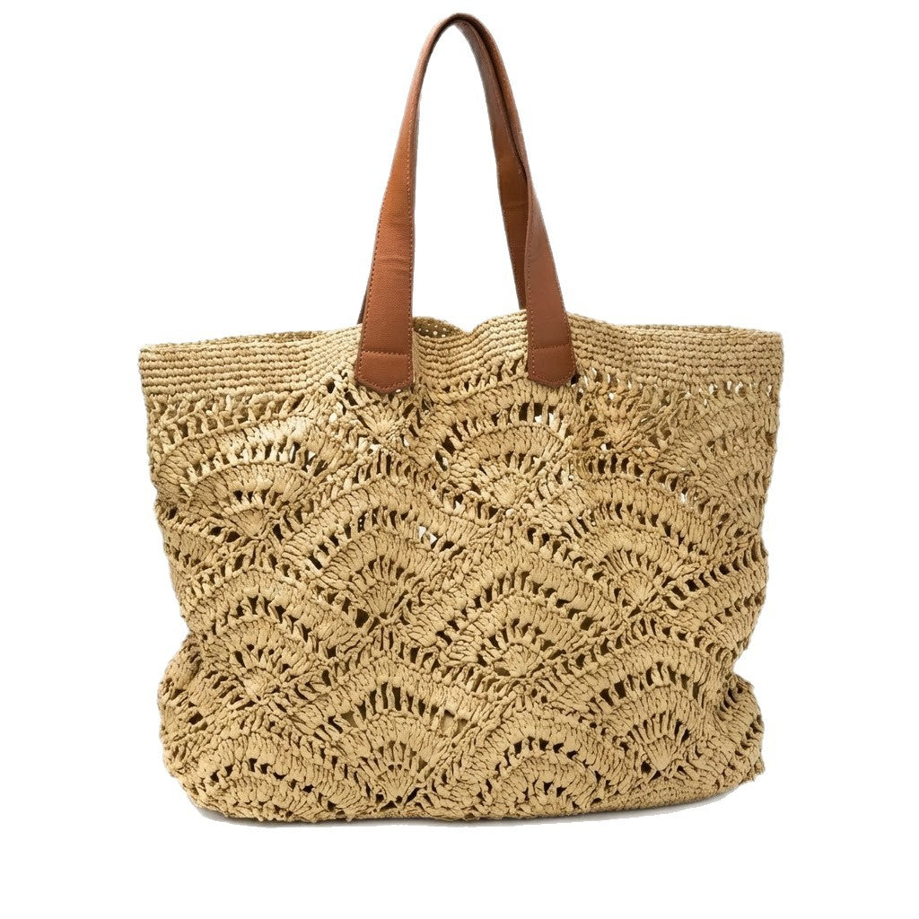 Generous Macrame Beach Bag Bowlift