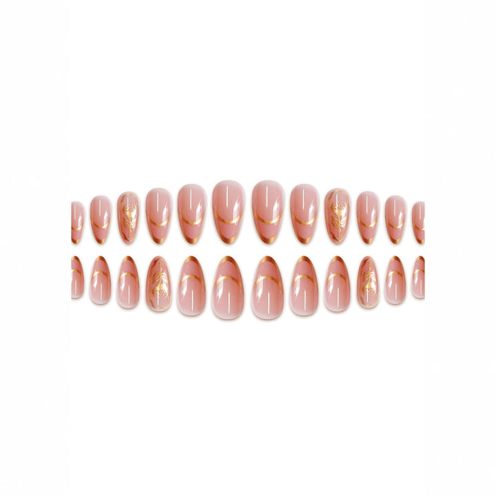 Elegant French Tip Nail Design Bowlift
