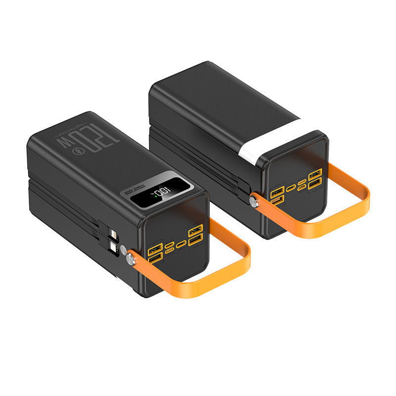 High-performance power bank with multifunctional charging option Bowlift