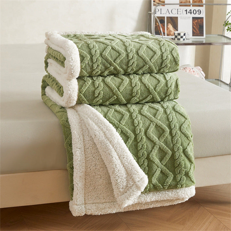Women High-quality and creative throw blanket Bowlift
