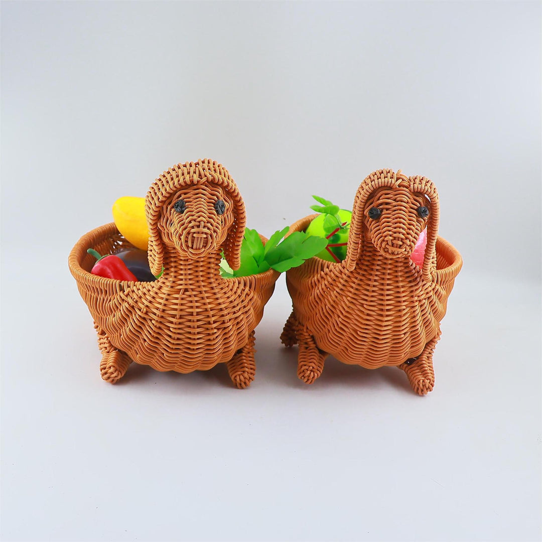 Women Decorative Animal-Shaped Basket Bowlift