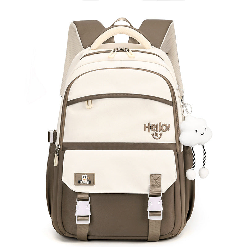 Creative everyday backpack with multifunctional compartments Bowlift