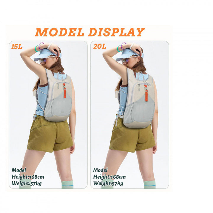 Ergonomic leisure backpack with practical smartphone pocket Bowlift