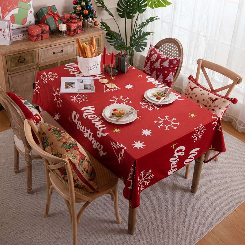 Festive Christmas Tablecloth