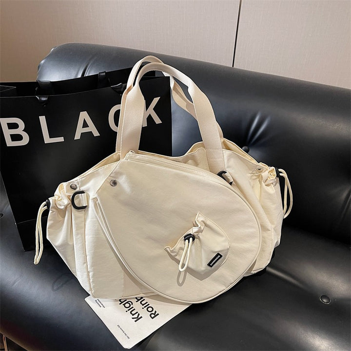 Elegant Shoulder Bag With Innovative Compartments Bowlift