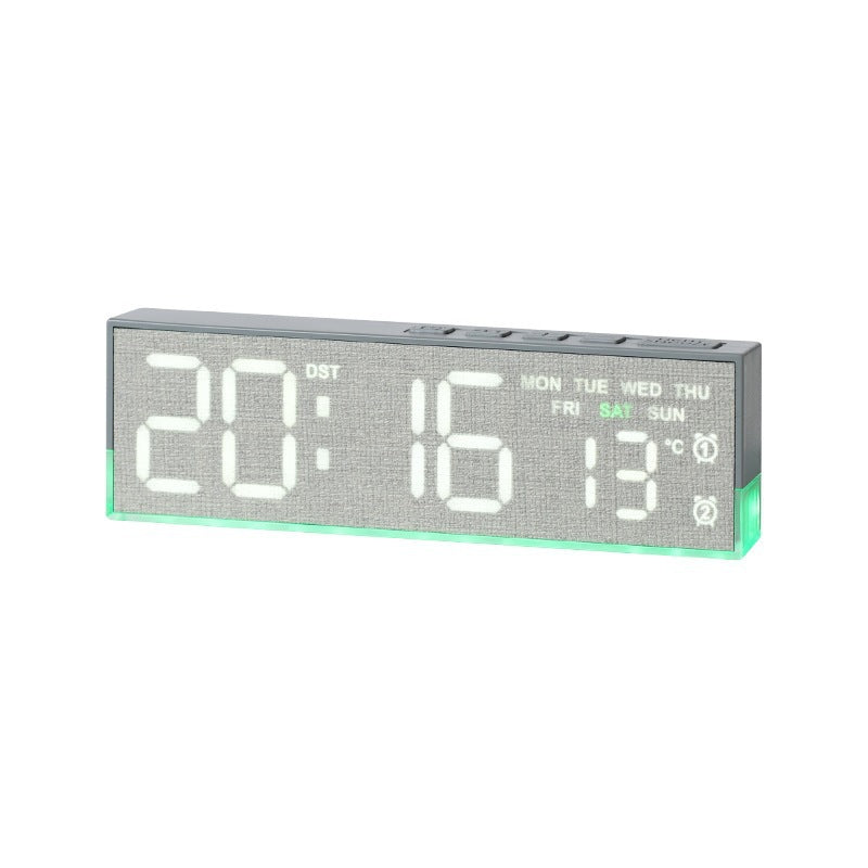Digital alarm clock with intelligent hygrometer function Bowlift