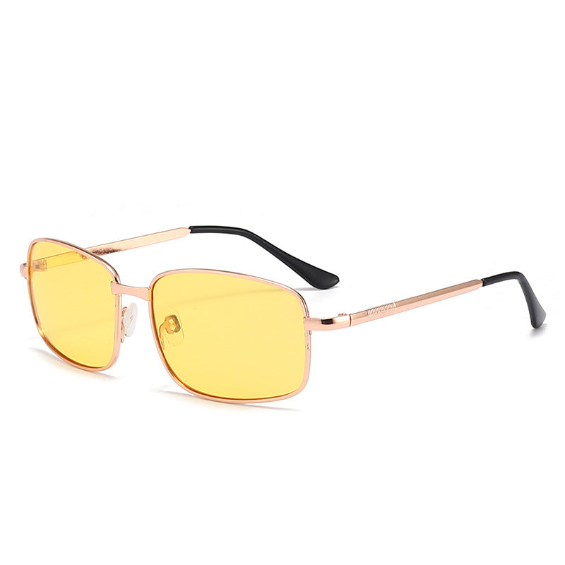 Men's fashionable sunglasses with high-quality metal frame and UV protection Bowlift