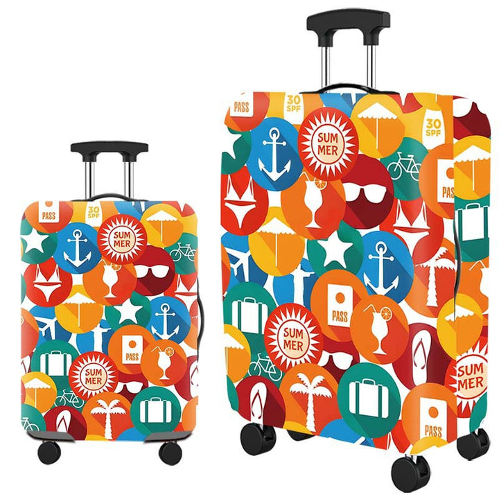 Artistic Travel Hard Shell Suitcase Bowlift