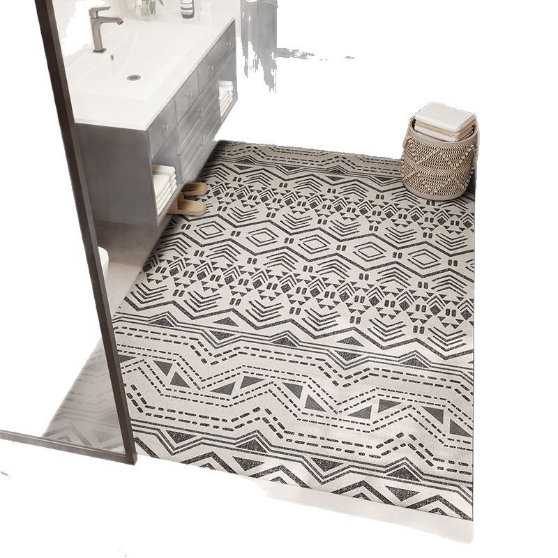 Tribal Pattern Bathroom Mat Bowlift