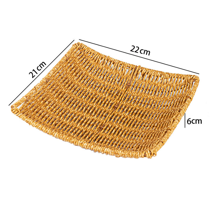 Women Handcrafted Storage Basket with Round Design Bowlift