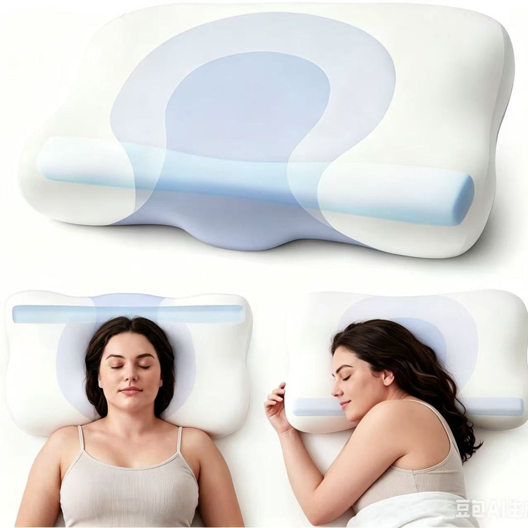 Ergonomic head pillow Bowlift