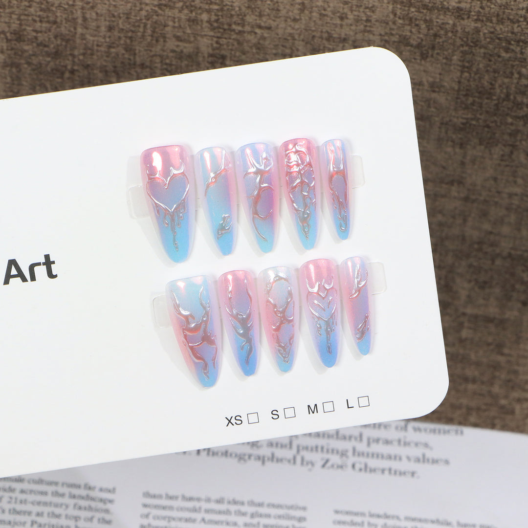 Artistic Nail Art Set with Unique Designs Bowlift