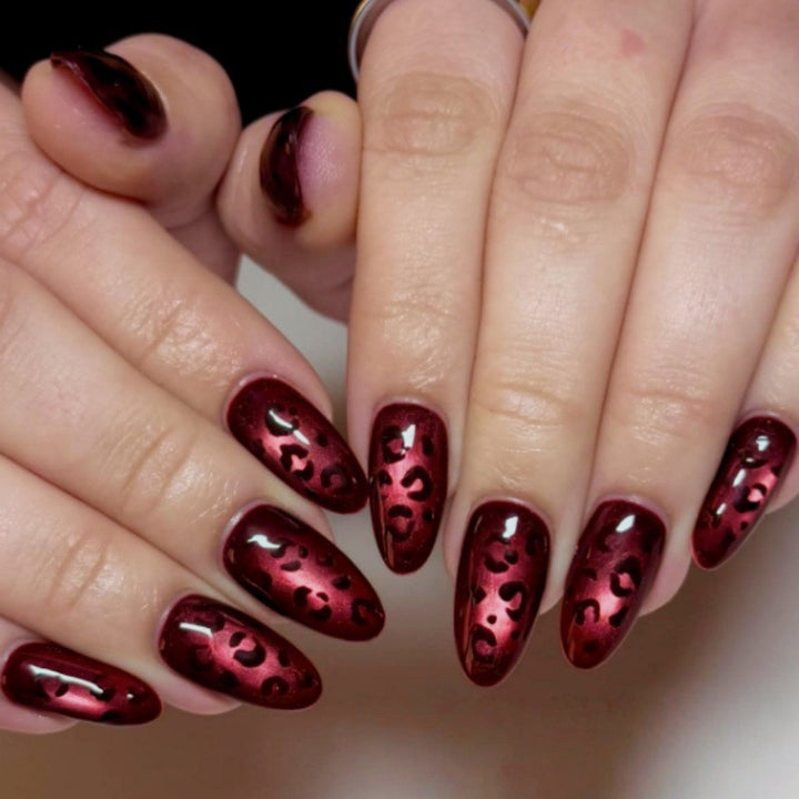 Luxury Animal Print Press-On Nails Bowlift