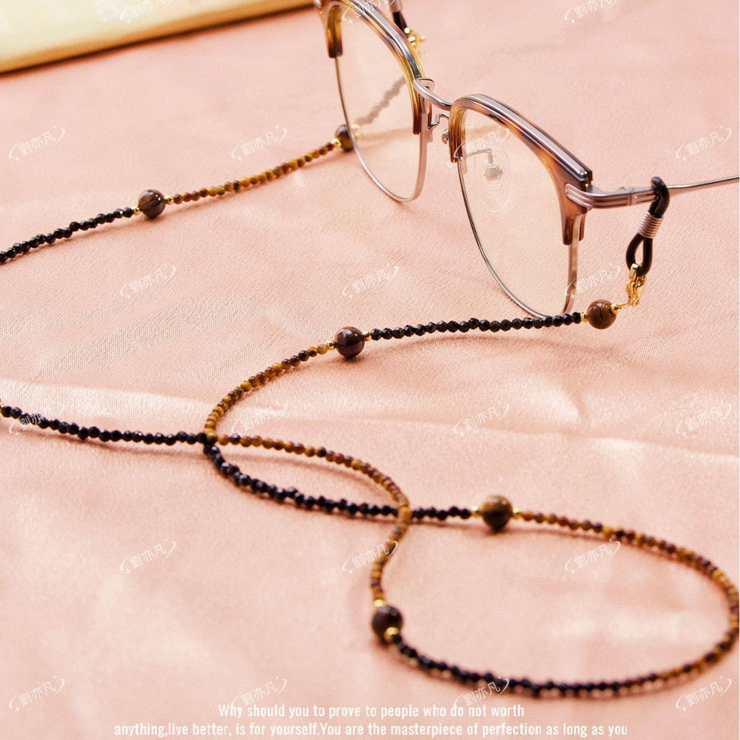 Beaded Eyewear Retainer Chain Bowlift