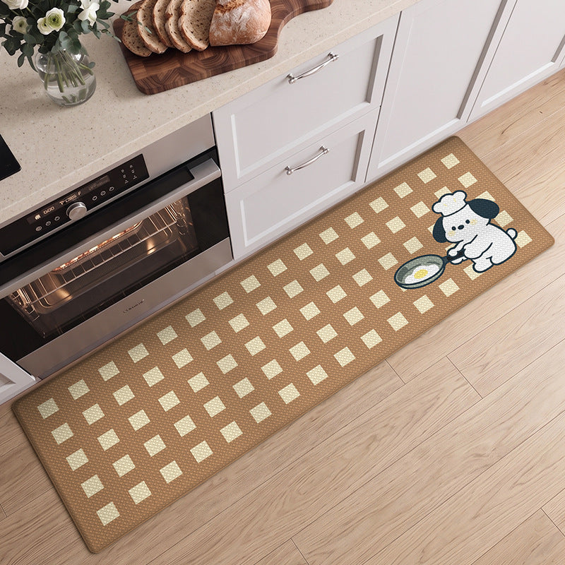 Anti-Fatigue Panda-Themed Kitchen Runner Mat Bowlift