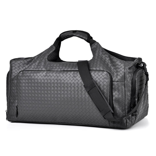 Men's Sporty Travel Bag with Multifunctional Design Bowlift