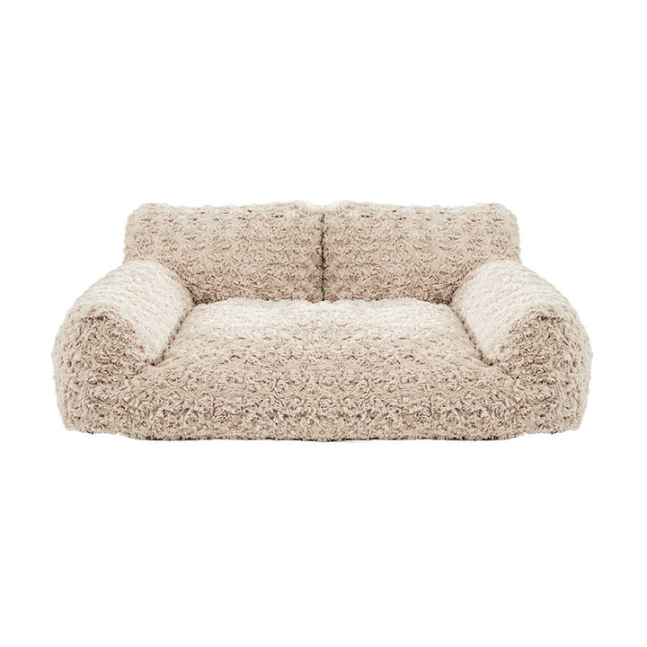Plush Luxury  Sofa   Dog Bed