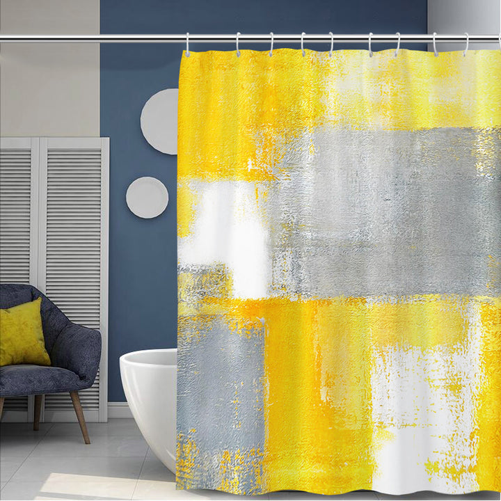 Artistic Shower Curtain Bowlift