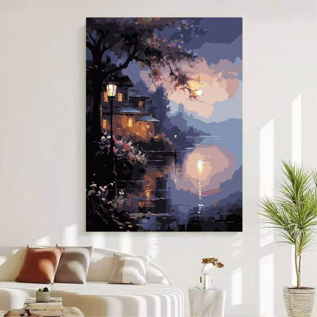 Scenic Nature-Inspired Canvas Art Bowlift