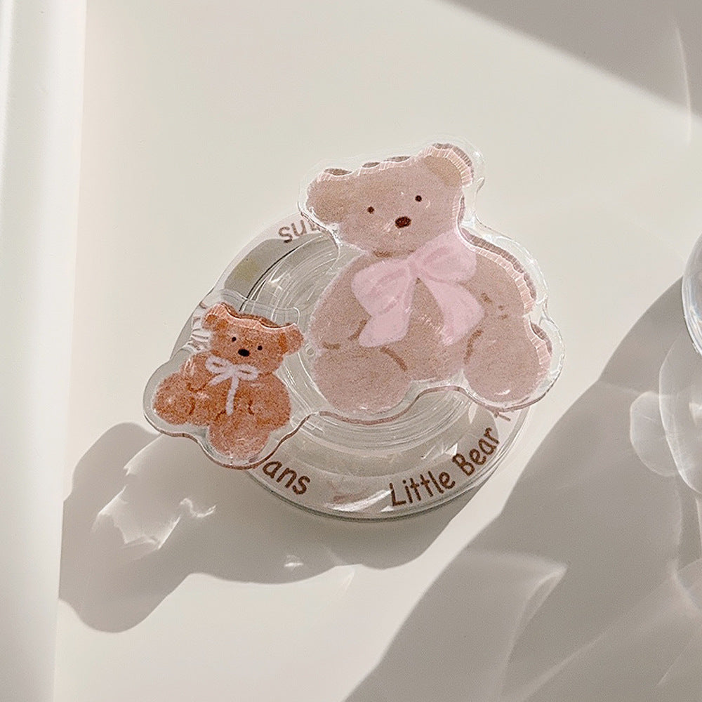Cute Bear Smartphone Finger Holder Bowlift