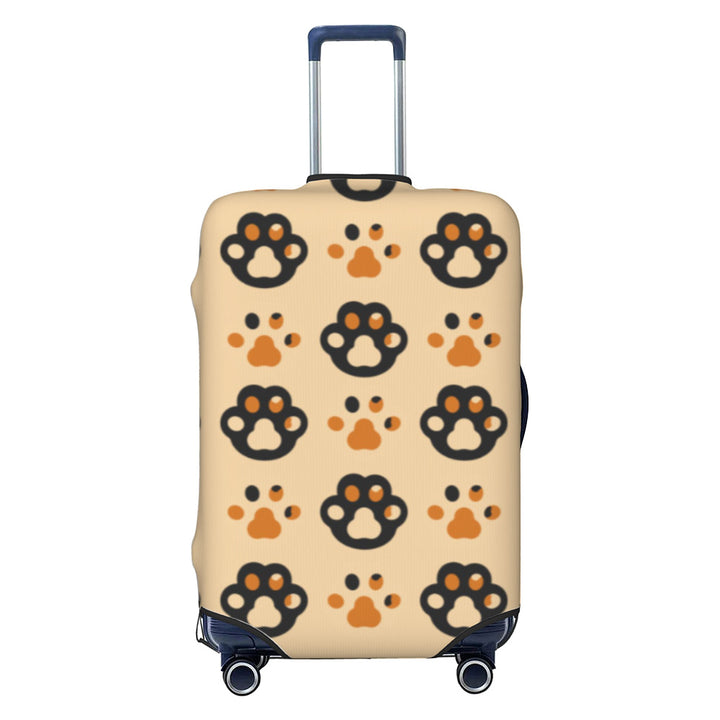 Unisex hard-shell cabin trolley with vintage travel illustration, 360° swivel wheels and telescopic handle Bowlift