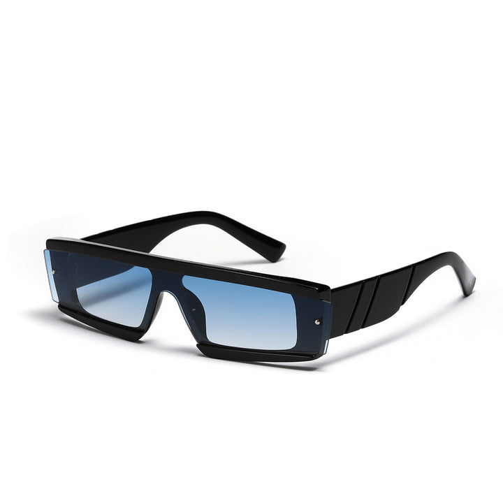 Women's oversized rectangular sunglasses with fashionable tortoiseshell design Bowlift