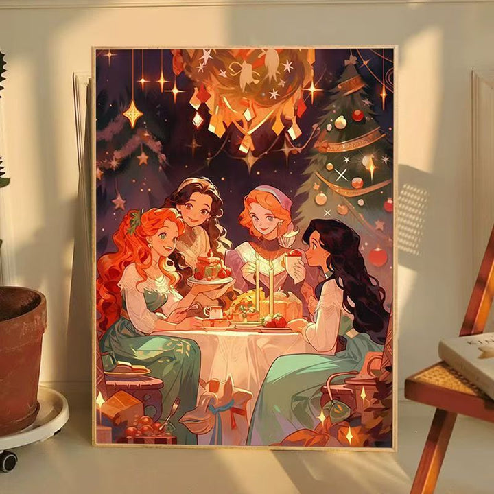 Enchanted Storybook Princess Wall Art Bowlift