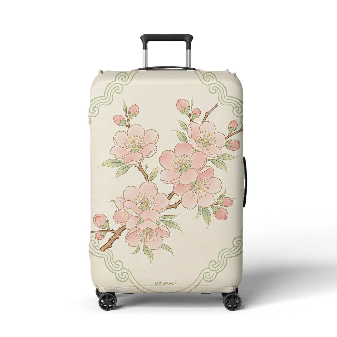 Women Hard Shell Suitcase in Elegant Bamboo Design Bowlift