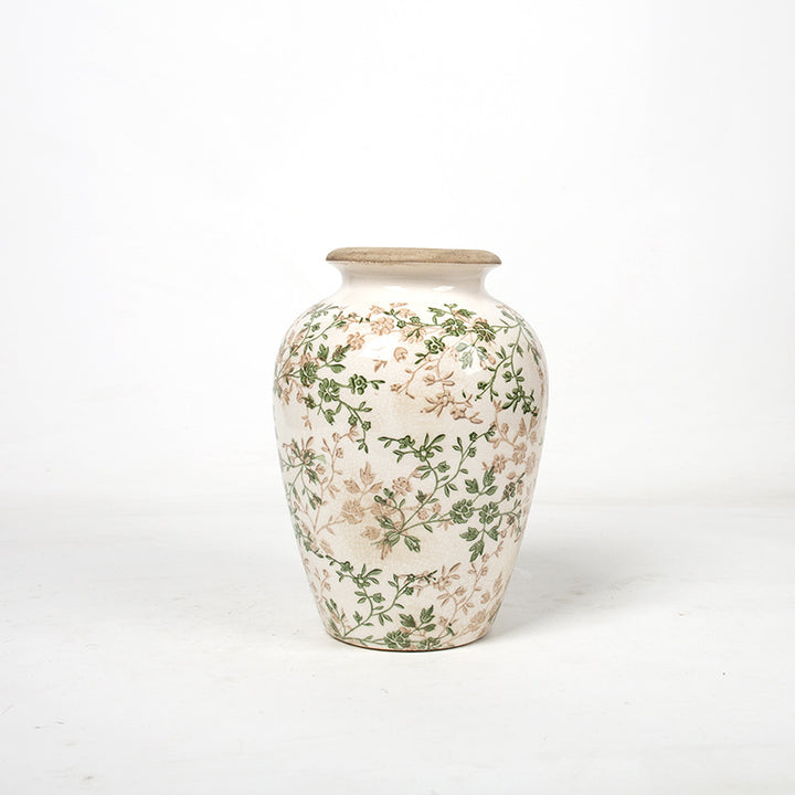 Elegant floral ceramic carafe Bowlift