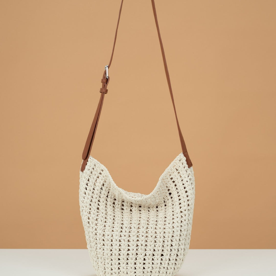 Handbag Made of Crocheted Material Bowlift