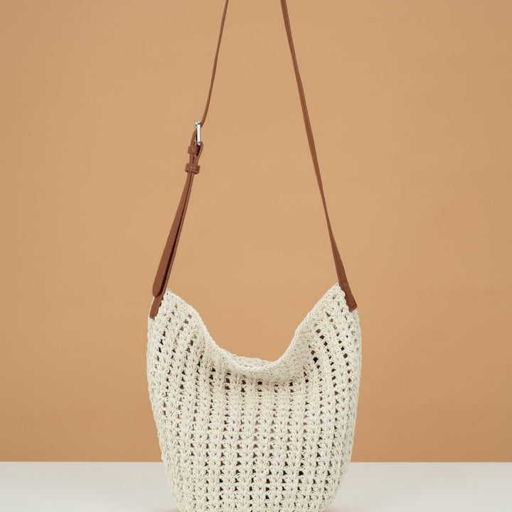 Handbag Made of Crocheted Material Bowlift