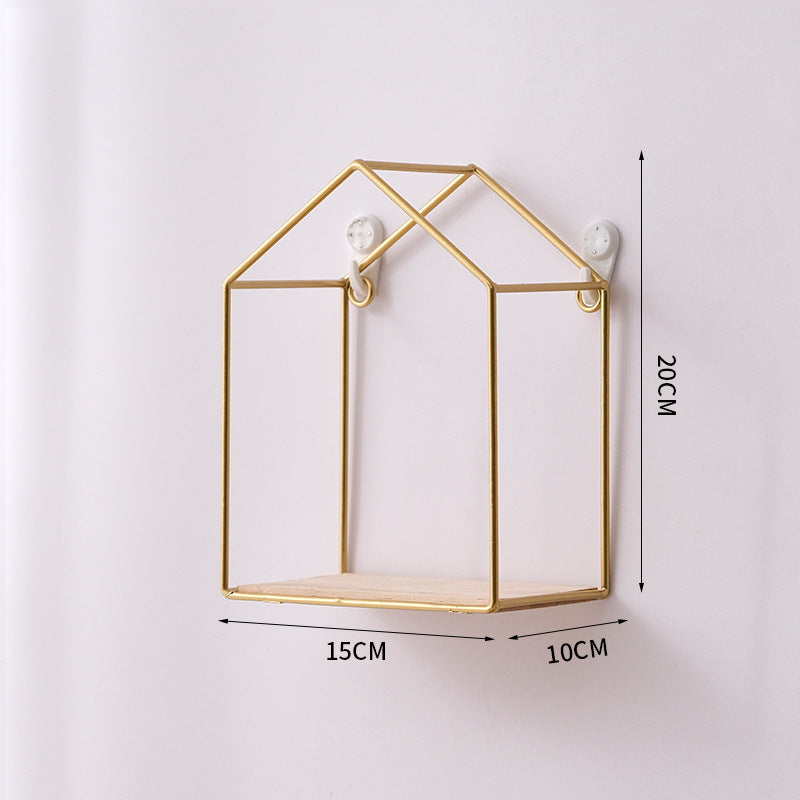 Modern Geometric Wall Shelf