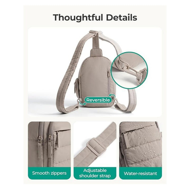 Modular Crossbody Bag with Multiple Compartments Bowlift