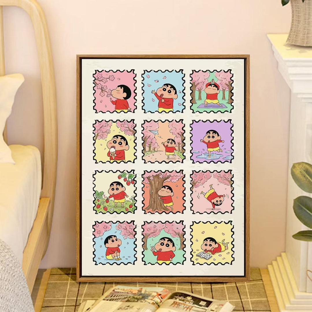 Whimsical Family-Themed Canvas Wall Art Bowlift