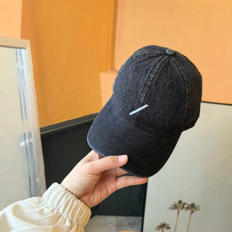 Men's Classic Denim-Style Baseball Cap Bowlift