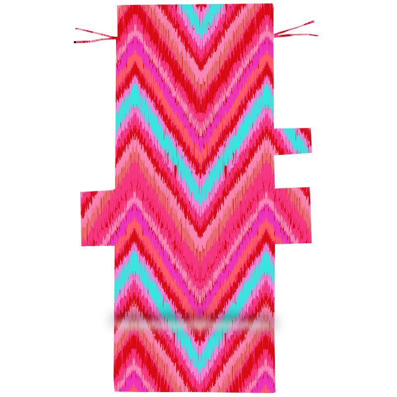 Sporty towel with creative striped pattern Bowlift