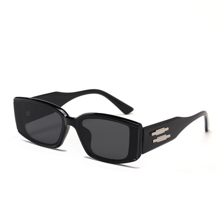 Women's elegant rectangular sunglasses with stylish acetate frame Bowlift