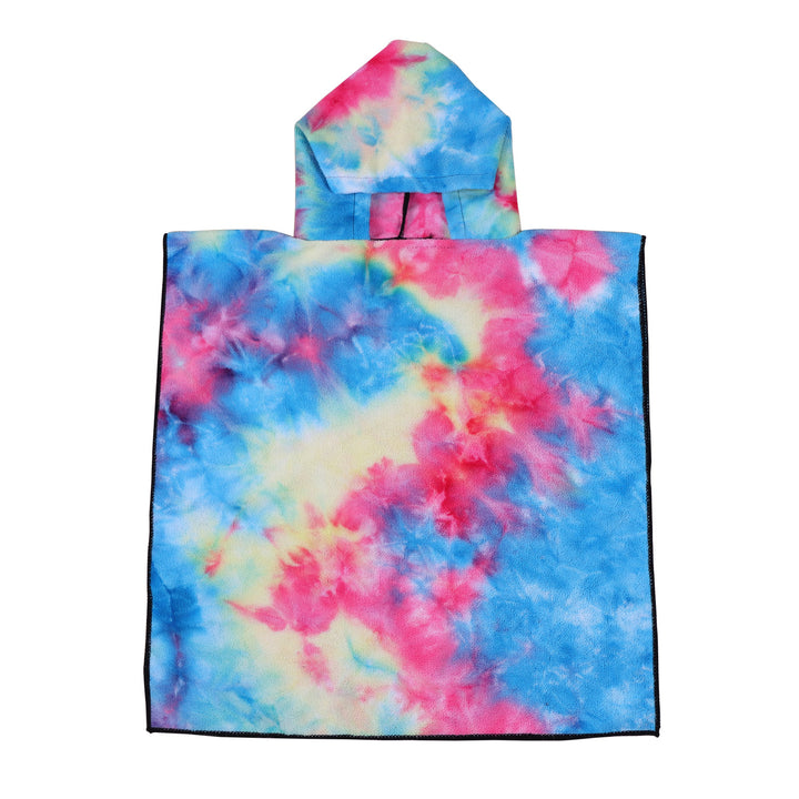 Fluffy Bath Poncho with Hood Bowlift