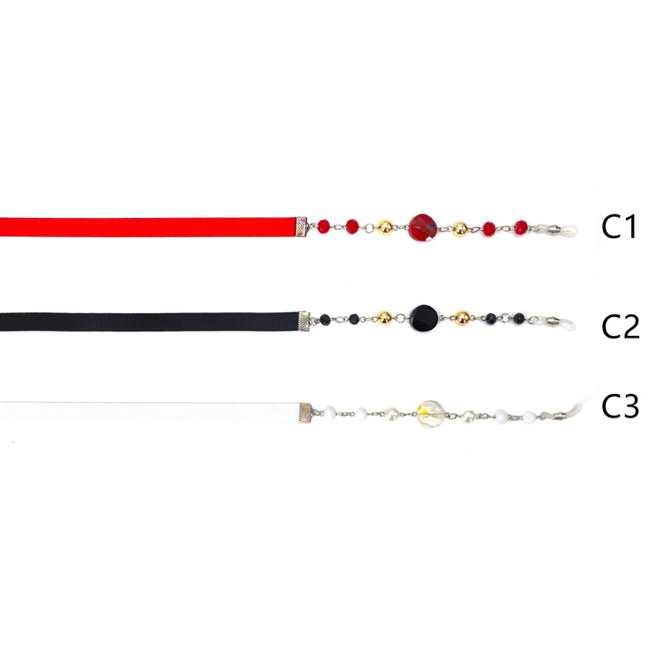 Beaded Eyewear Holder Bowlift