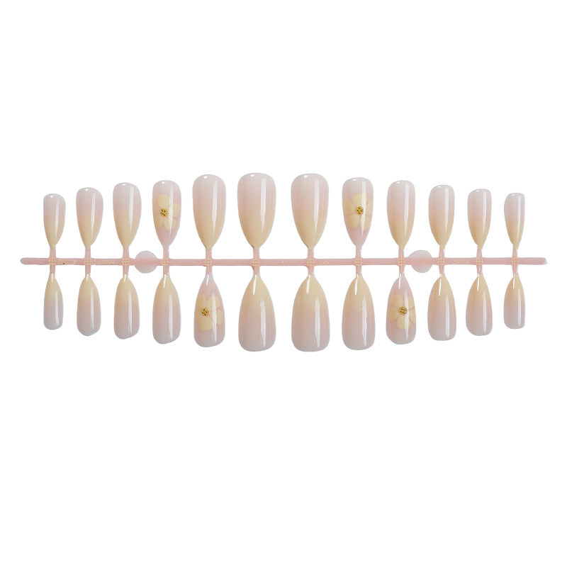 Floral Press-On Nail Kit Bowlift