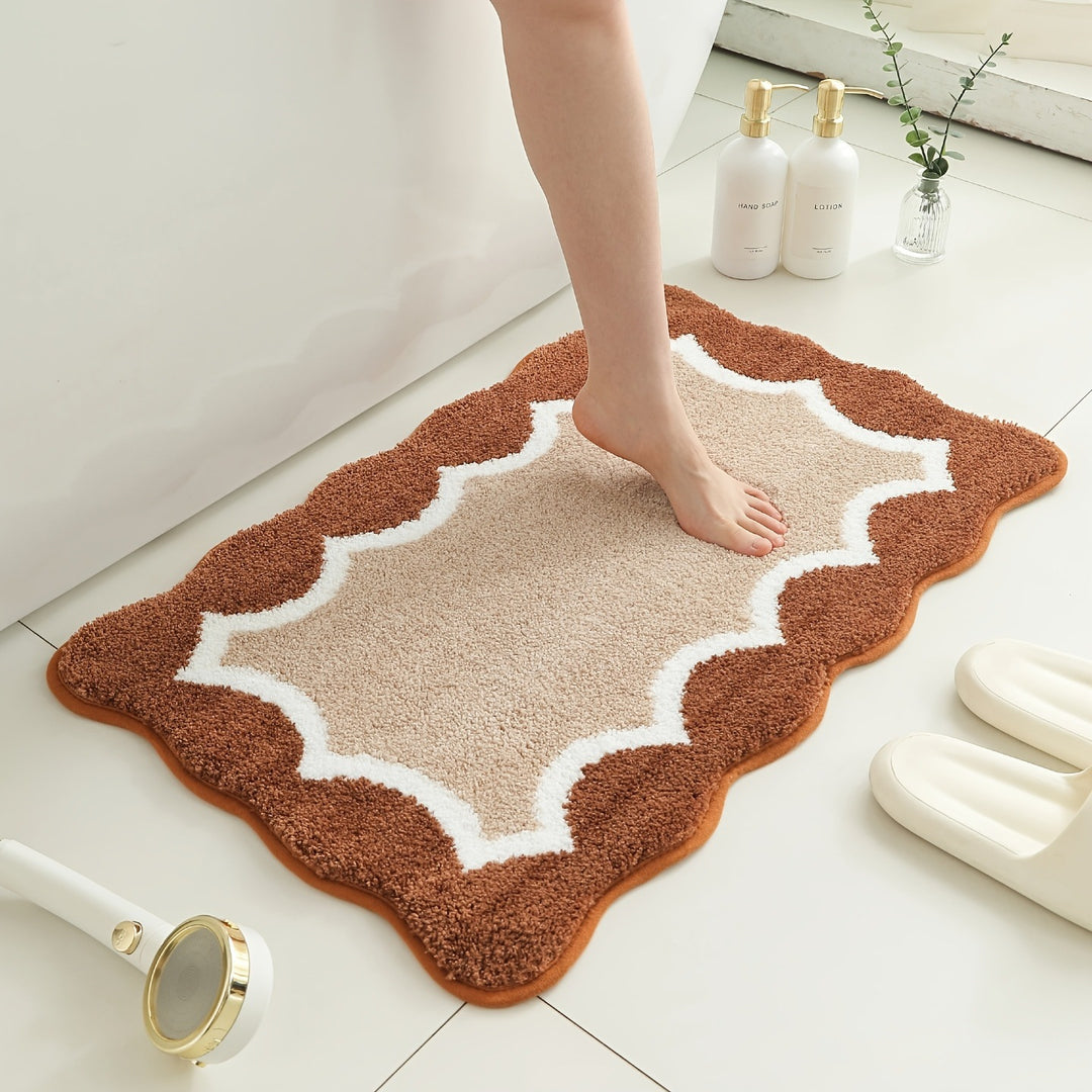 Premium Soft Plush Bathroom Rug Bowlift