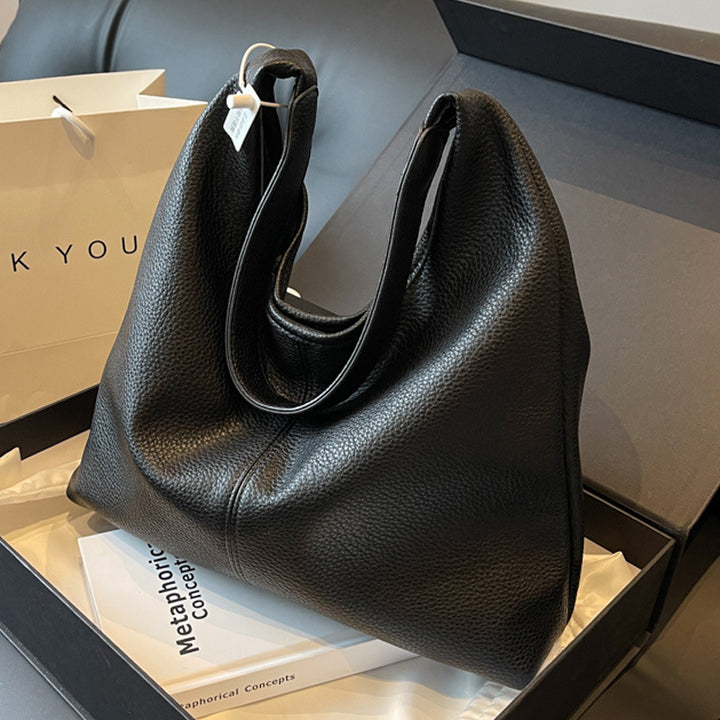 Luxurious Textured Hobo Bag Bowlift