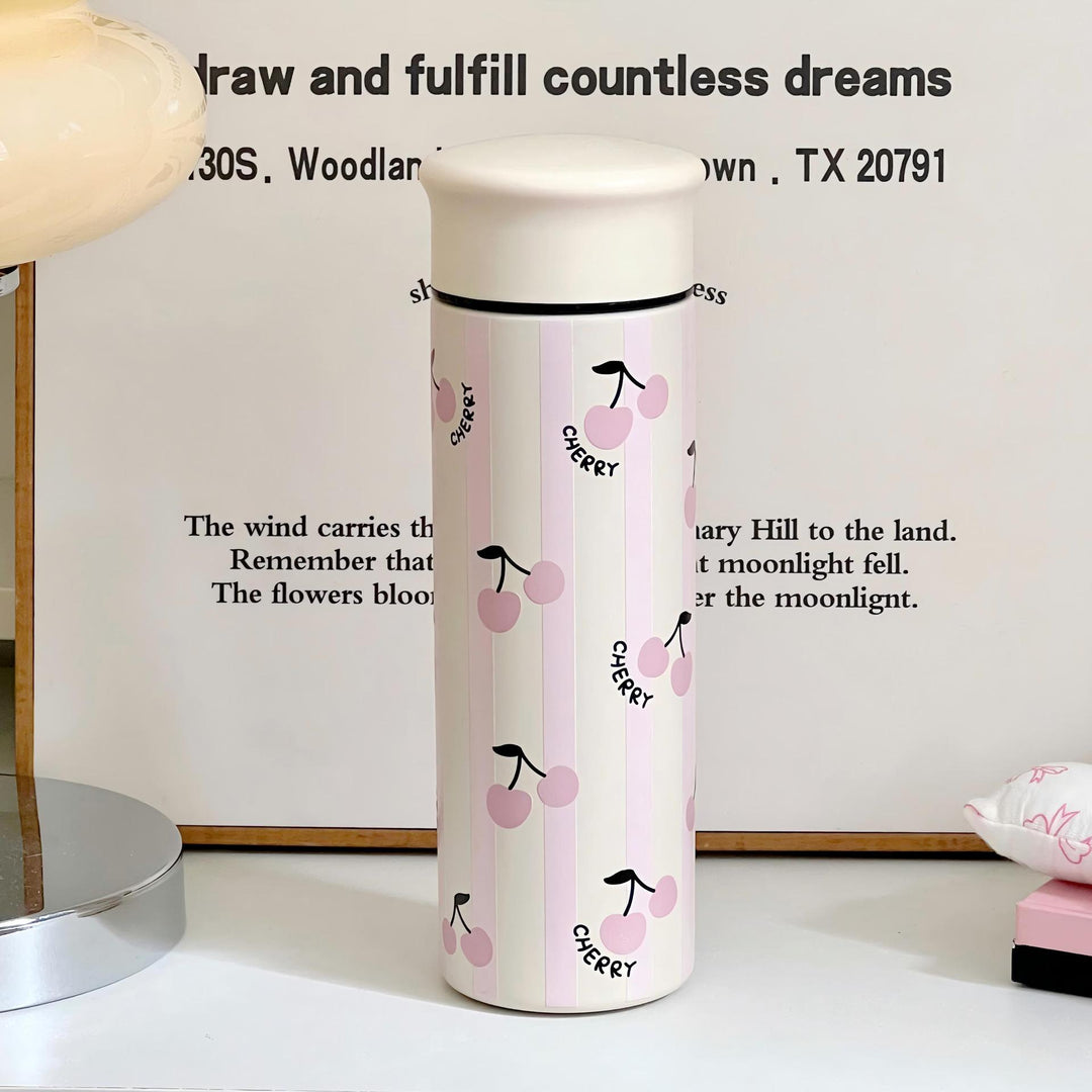 Women's coffee thermos in playful design Bowlift