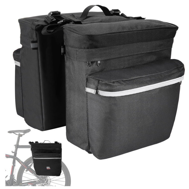 Bicycle bag with multiple attachment and insulated inner pocket Bowlift