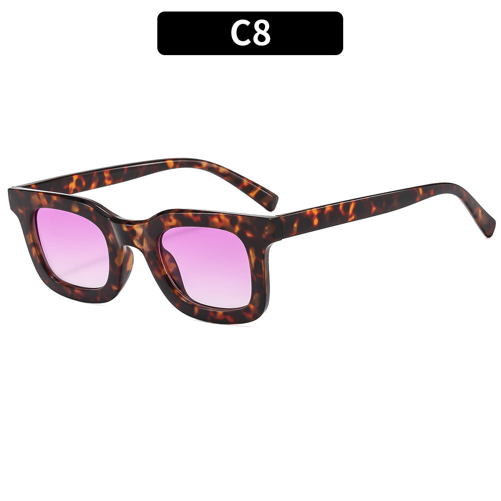 Stylish Modern Square Frame Sunglasses