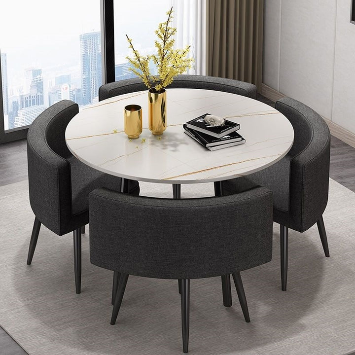 Modern Dining Table Set Bowlift