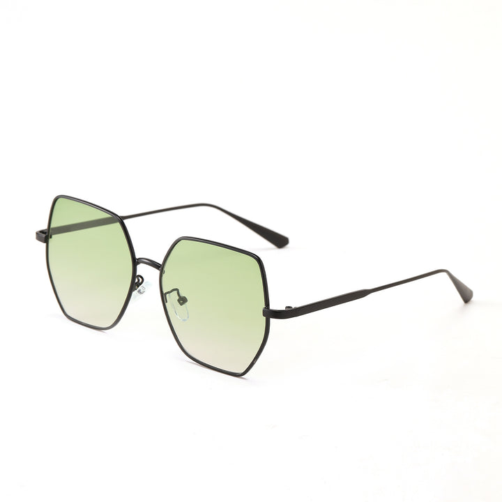 Women fashionable hexagonal sunglasses with UV protection Bowlift