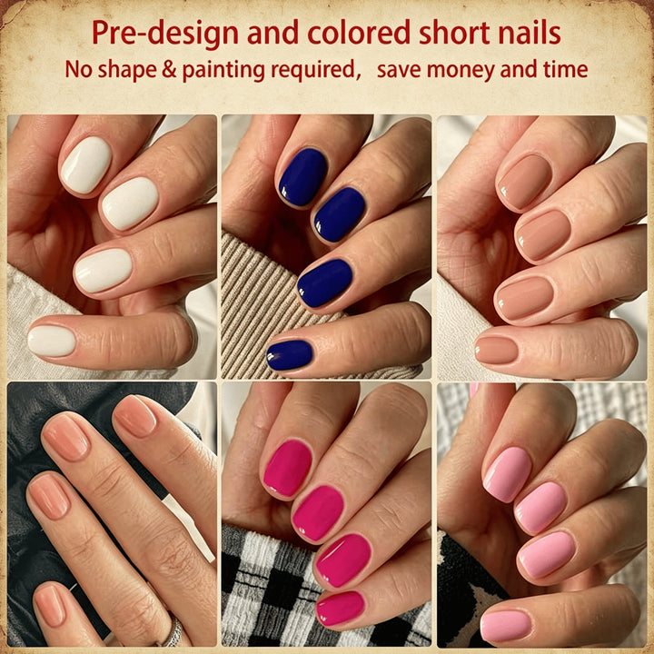 Versatile Soft Gel Nail Tips Set Bowlift