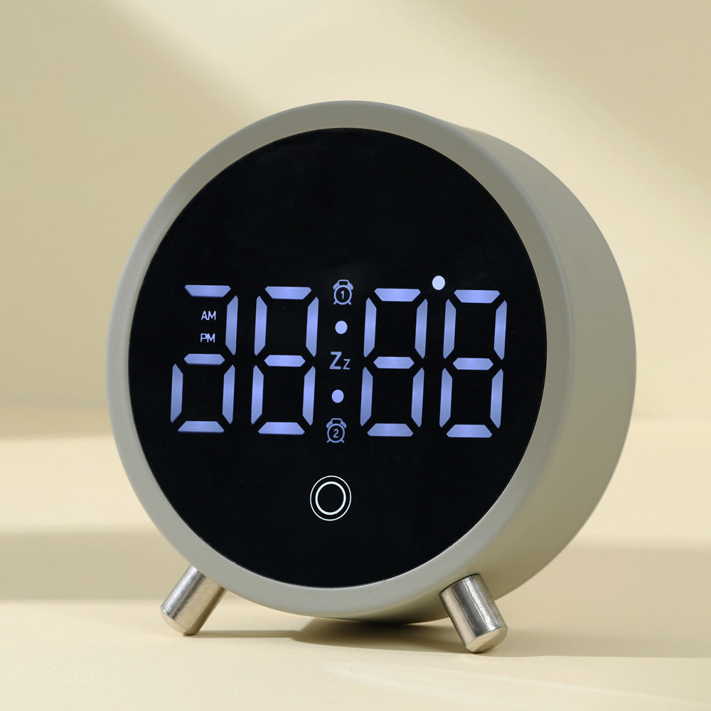 Digital Clock Displaying Time Bowlift