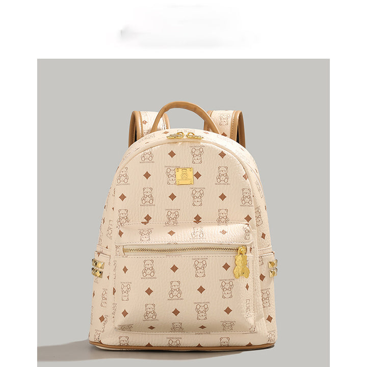 Stylish Character-Printed Backpack Bowlift